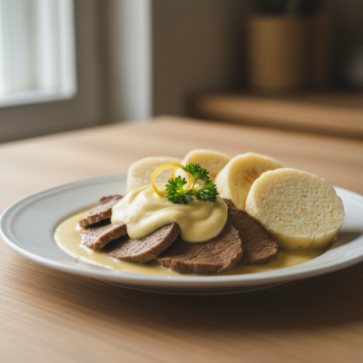 Svíčková recept pro dceru