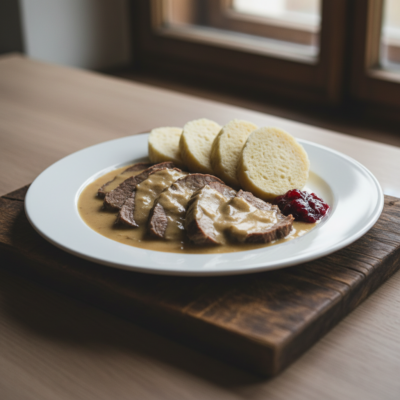 Svíčková recept pro kluky v akci